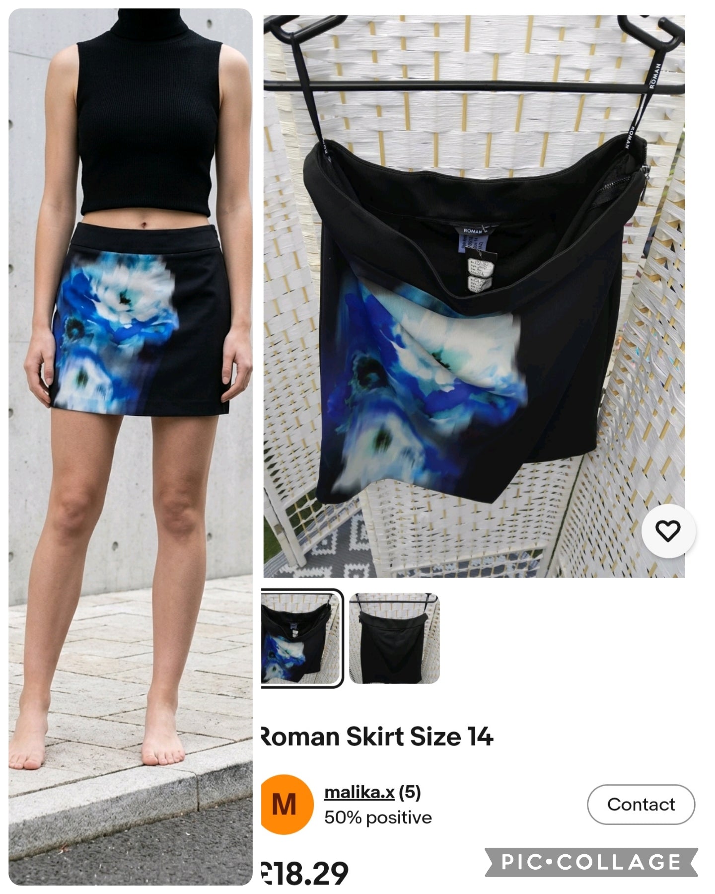Roman Skirt size 14