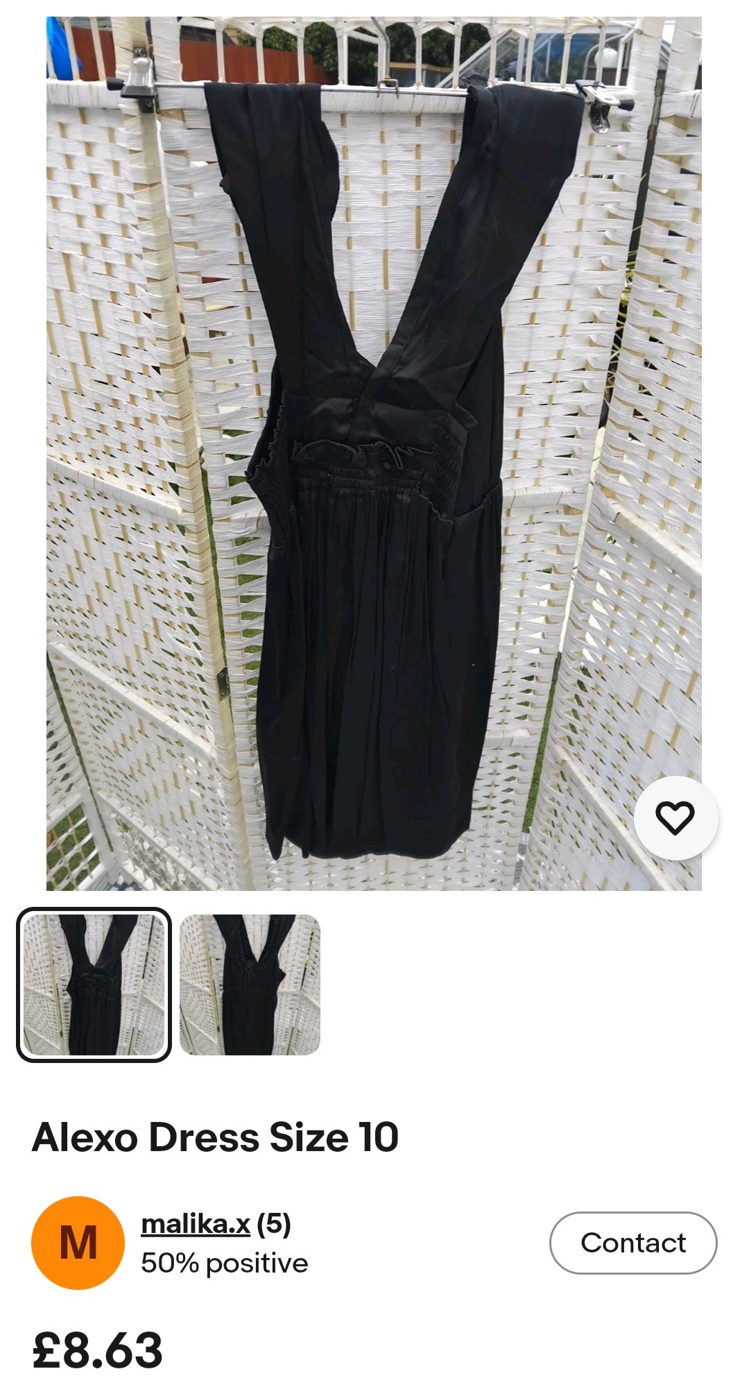 Alexo Dress Size 10