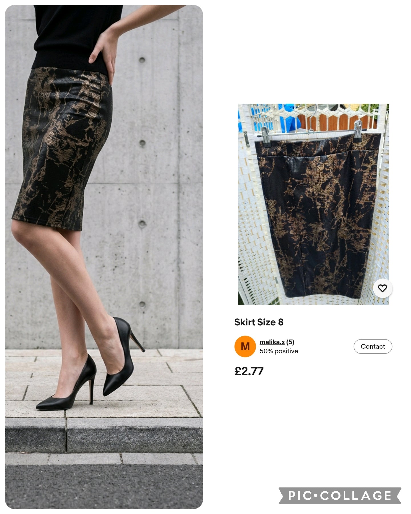 Skirt size 8