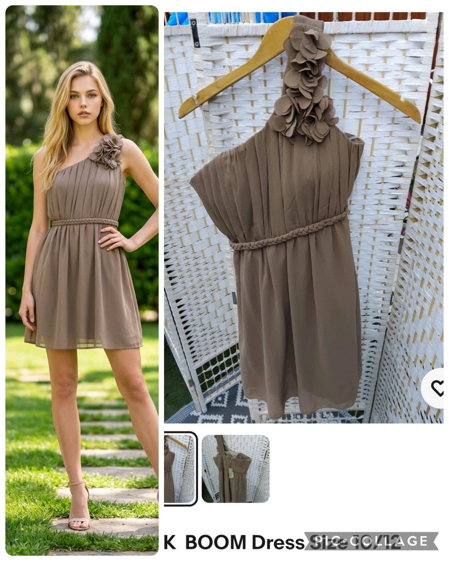 Pink Boom Dress size 10/12 New