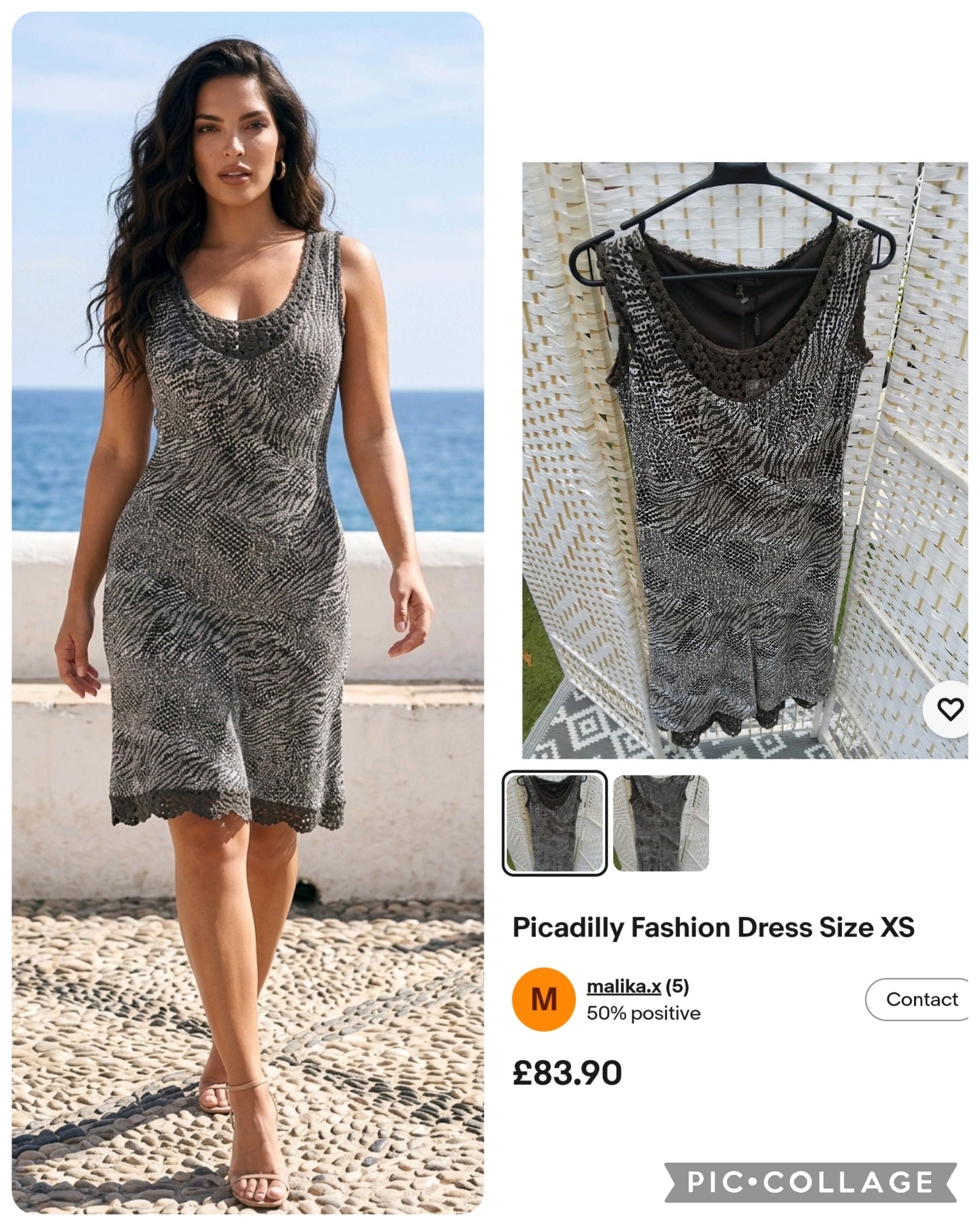 Picadilly Fashion Dress XS New
