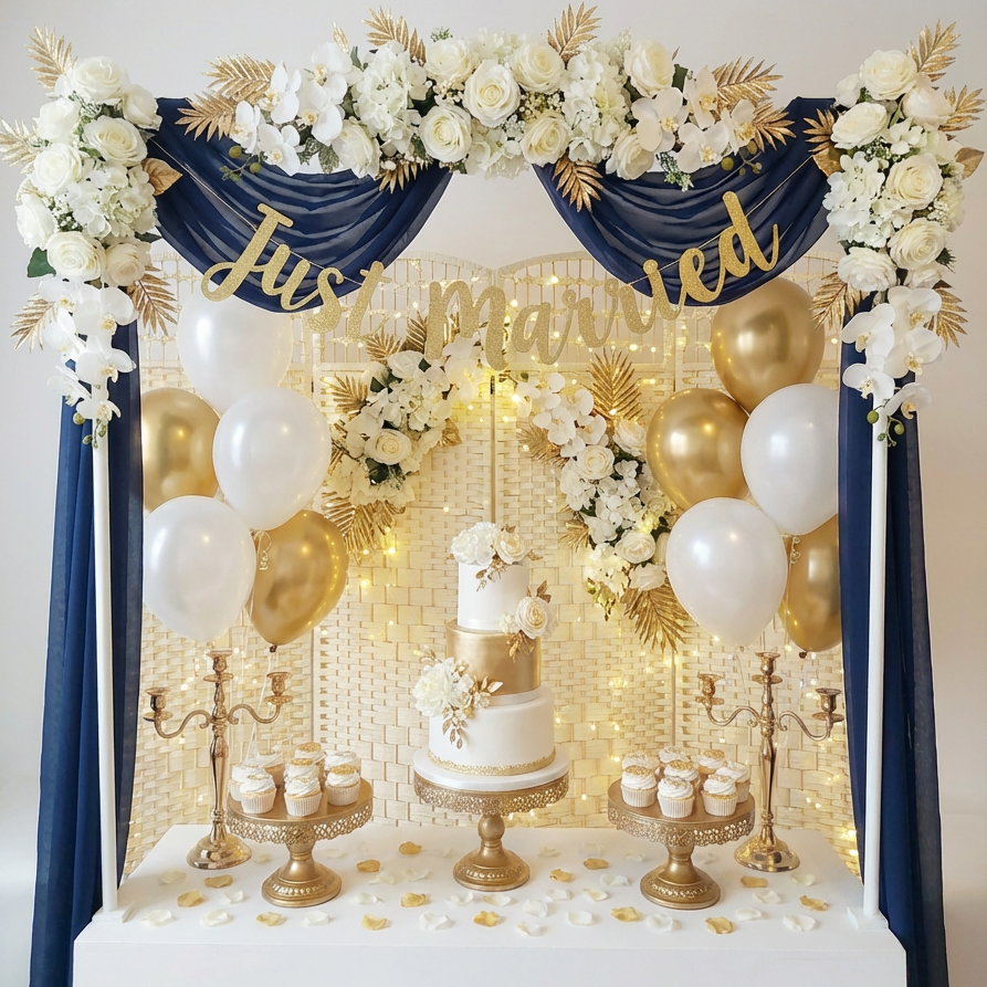 Woven wicker room divider hire