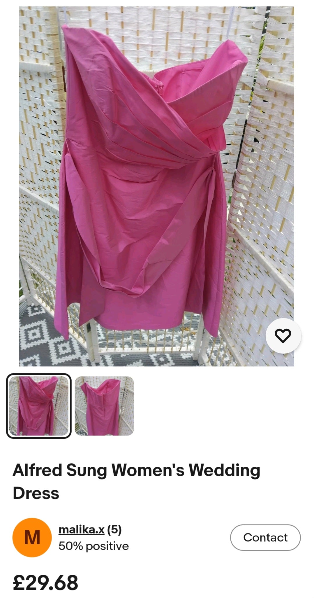 Alfred Sung Women's Wedding Dress