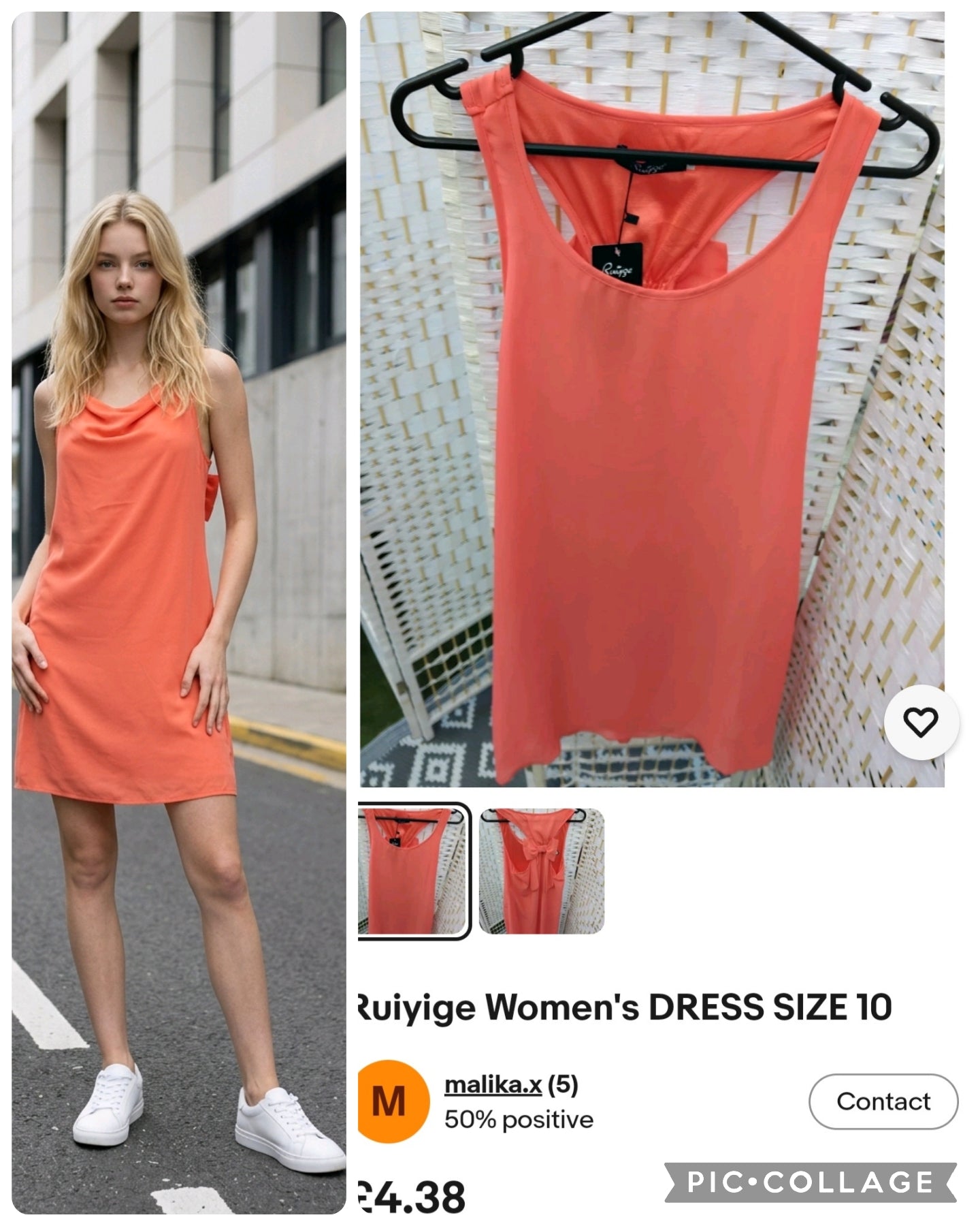 Ruiyagi Dress size 10 New