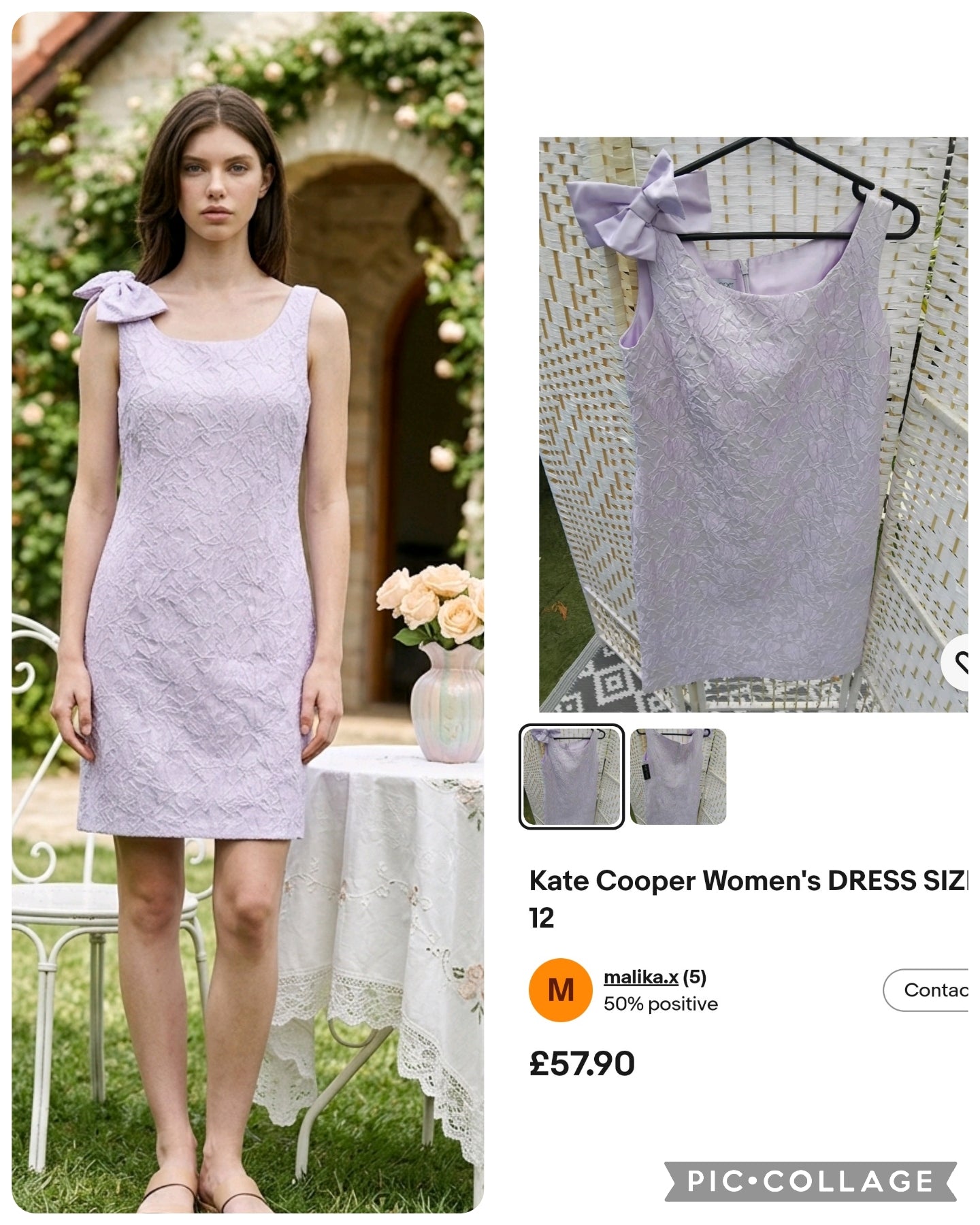 Kate Cooper Dress New size 12