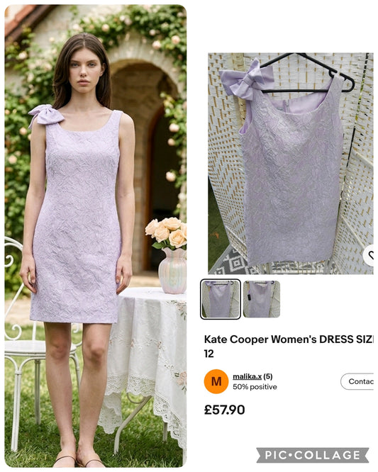 Kate Cooper Dress New size 12