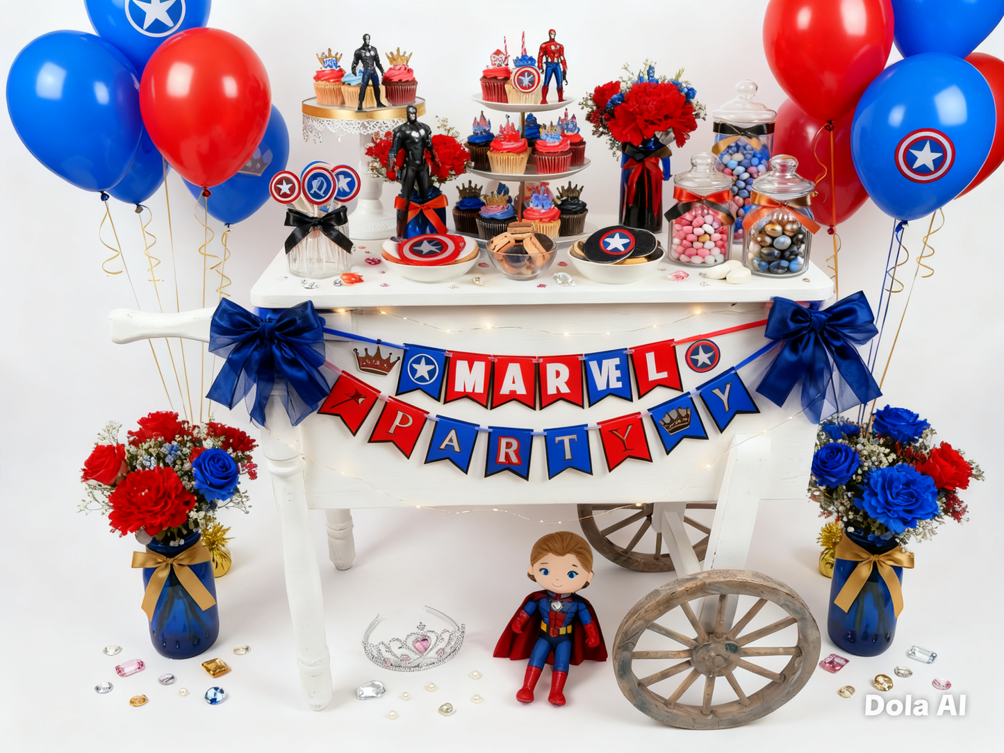 2 Sweet Cart Prop Themes full Decor for Chosen Theme and serves 100 Guests Pics of Examples