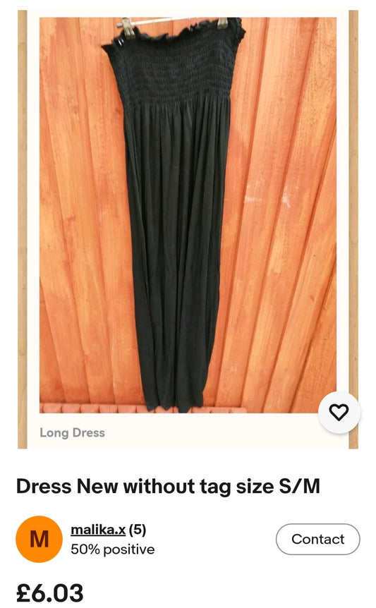 Beach Dress New no tag size S/M