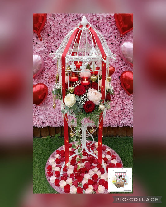 Vintage Metal Bird Cage for hire