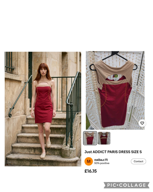 Just ADDICT Paris Dress size M