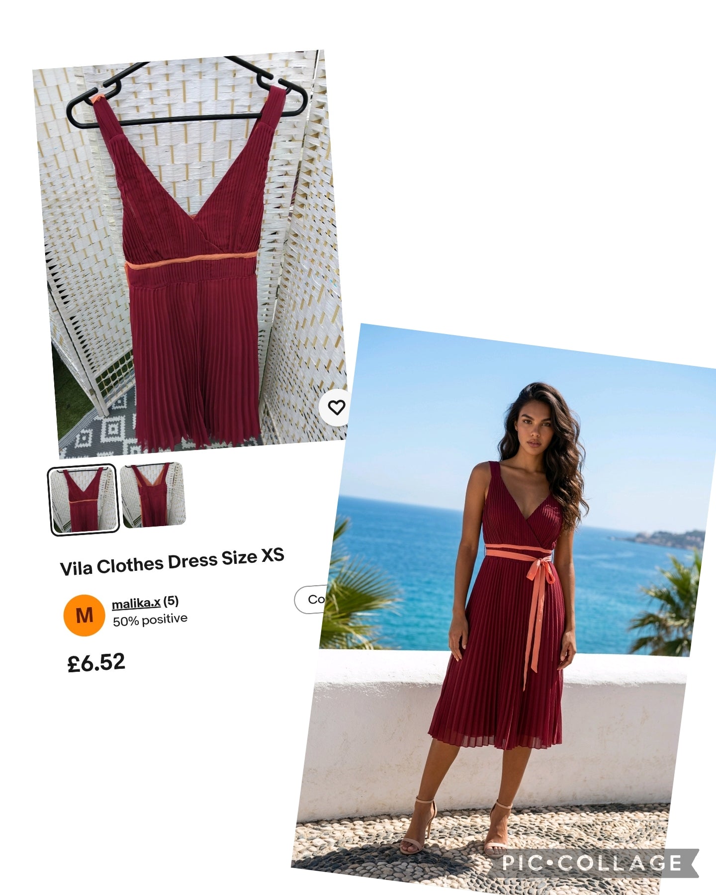 Vila Clothes Dress XS New