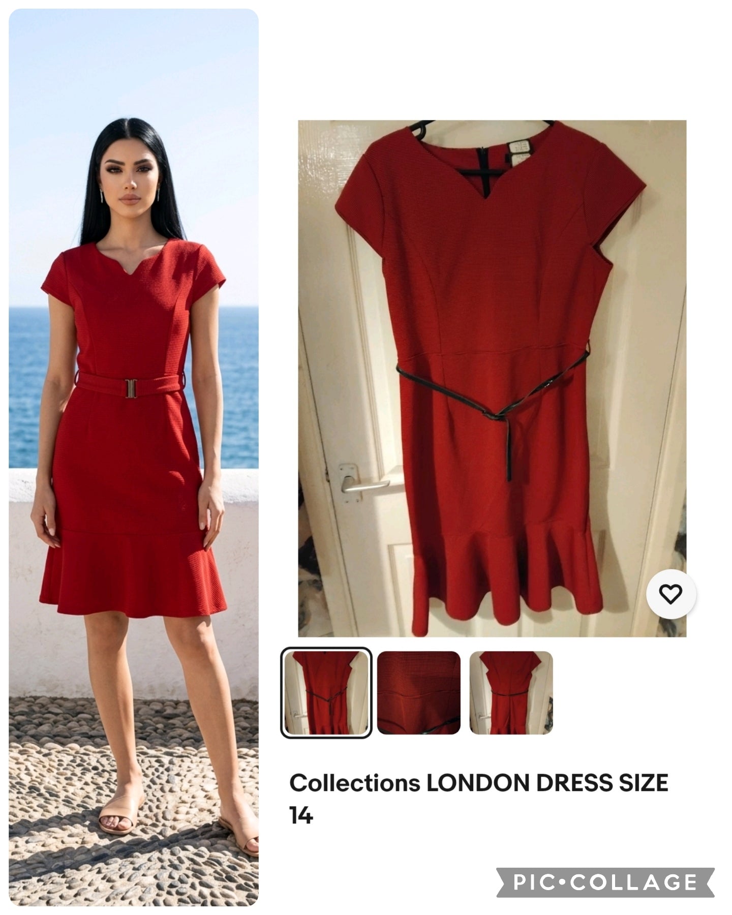 Collections London Dress Size 14 New