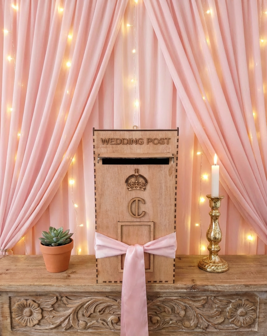 Wedding post box hire