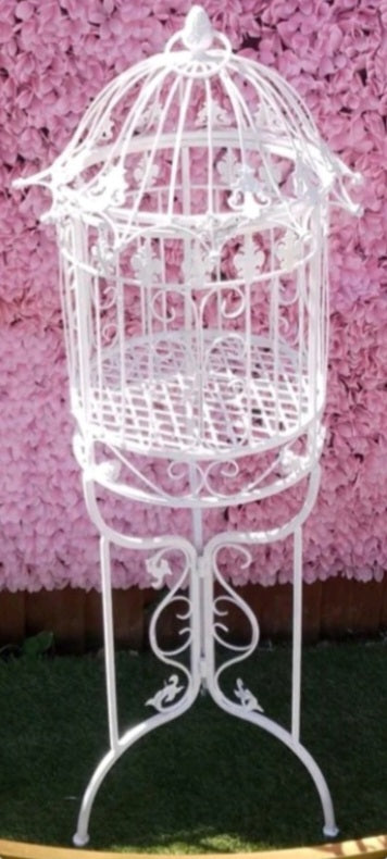 Vintage Metal Birdcage Hire no decor