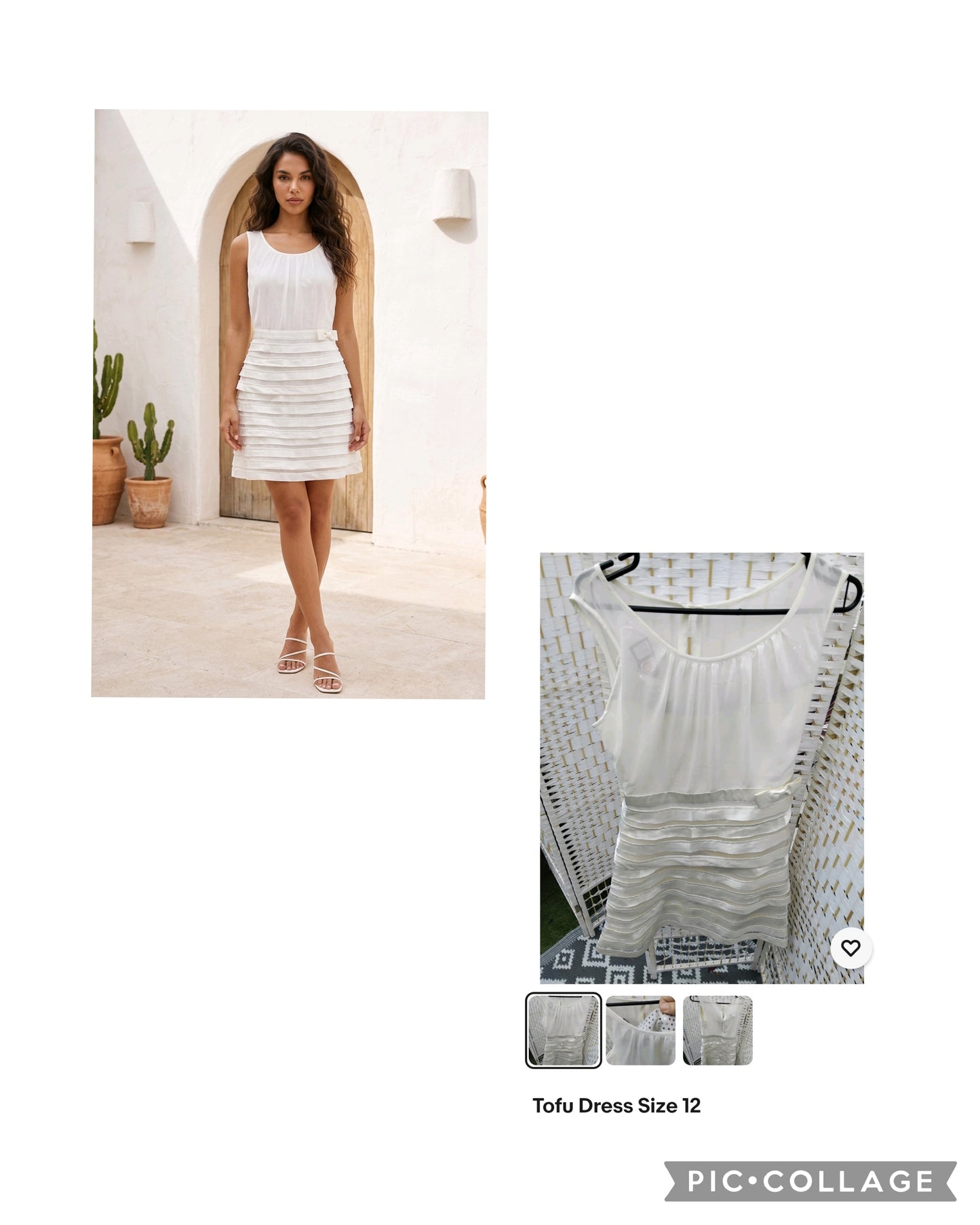 Tofu Dress size 12 New